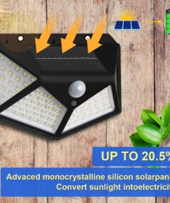 LED solarna svetilka s senzorjem gibanja