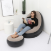 Napihljiv stol s taburejem - Ultra Lounge Relax