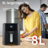 SOKANY® cvrtnik na vroči zrak, 8 L