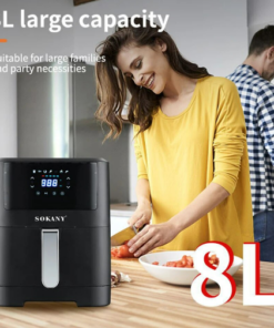 SOKANY® cvrtnik na vroči zrak, 8 L