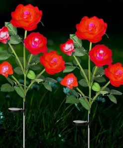 LED Sončne Rose Nepremočljiva PONUDBA 1 + 1