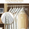 Vakuumska vreča za obešanje oblačil 70 x 110 cm