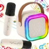 Karaoke bluetooth zvočnik + mikrofon LED RGB