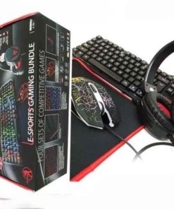 Komplet igralne tipkovnice, slušalk in miške JX-K8816