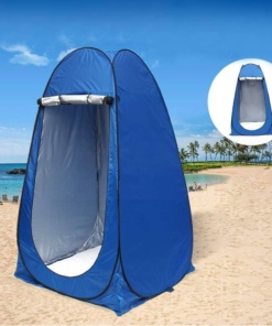 Praktičen šotor za plažo za preoblačenje in tuširanje