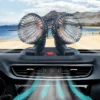 Dvojni ventilator za avtomobile 12v