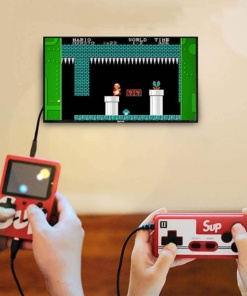 Game Box SUP Mini retro igralna konzola s 400 video igrami (za 2 igralca)