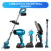Brezžično električno vrtno orodje 5-delni komplet (BREZPLAČNA DOSTAVA)