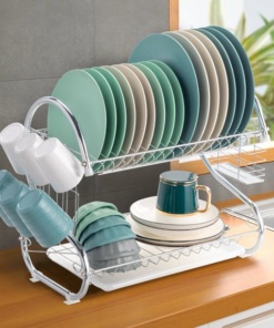 Two-tier dryer - dish drainer
