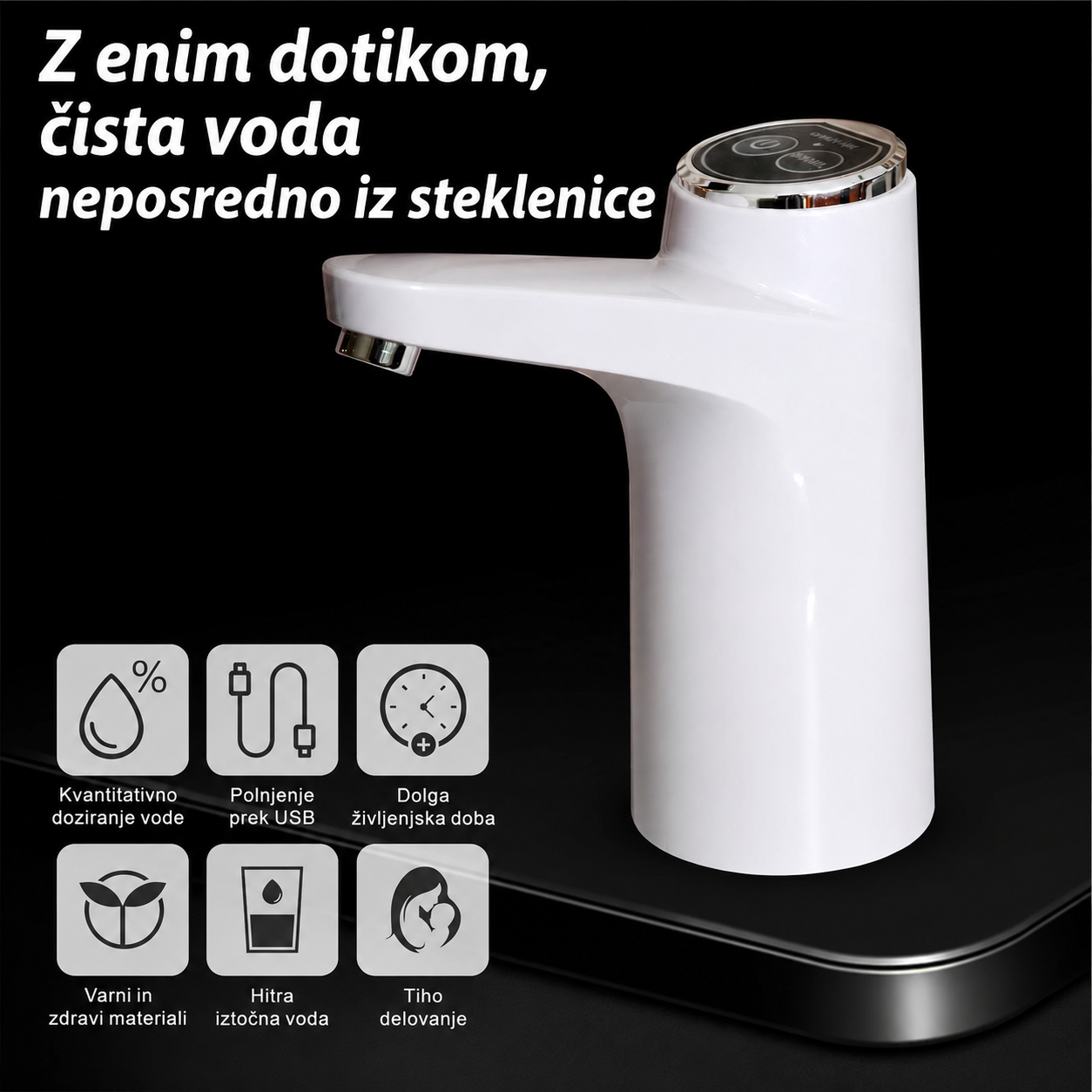 AquaLuxe Flow™ Električna vodna črpalka (2 kosa za to ceno)