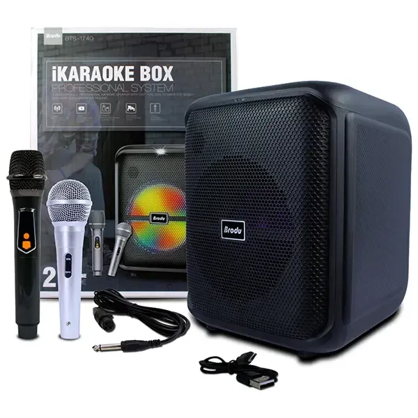 Aureon PartyLuxe™ BTS-1740 Bluetooth karaoke zvočnik - slika 6