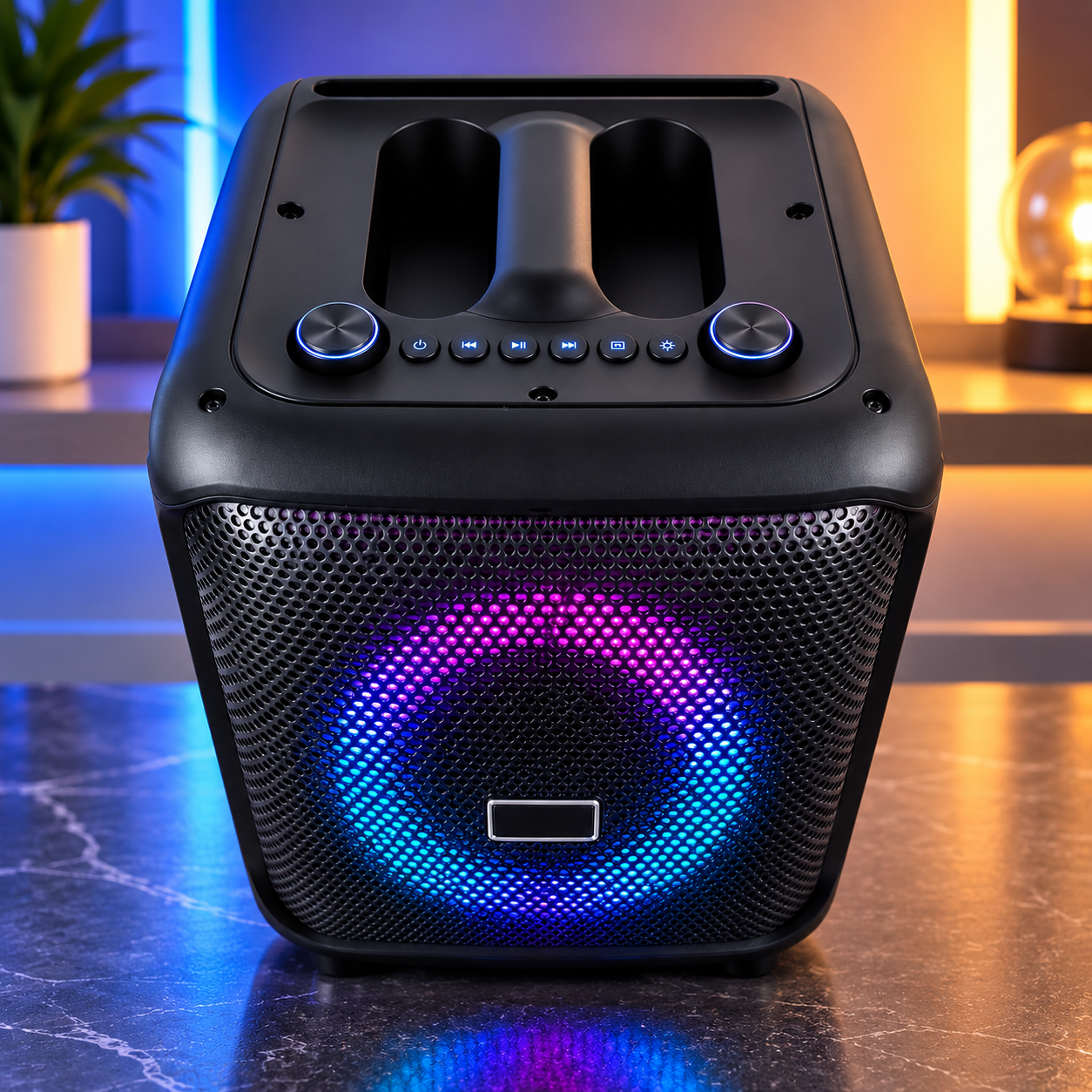 Aureon PartyLuxe™ BTS-1740 Bluetooth karaoke zvočnik - slika 4