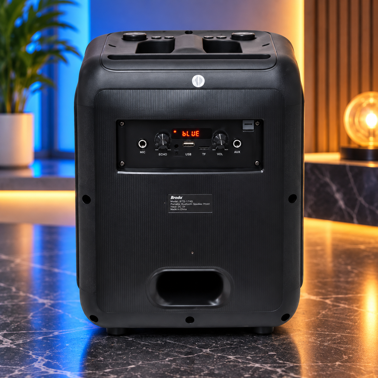 Aureon PartyLuxe™ BTS-1740 Bluetooth karaoke zvočnik - slika 3