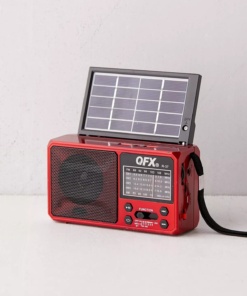 Solarni radio – Bluetooth/USB in svetilka