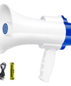 Zmogljiv in prenosen megafon z mikrofonom