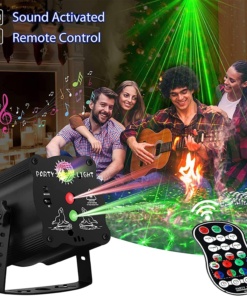 Mini DJ laserska disko luč