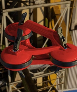 Trojni vakuumski dvigalnik stekla