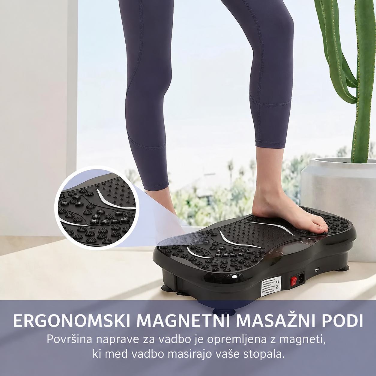 VibraLuxe™ Vibracijska platforma za hujšanje in krepitev - slika 7