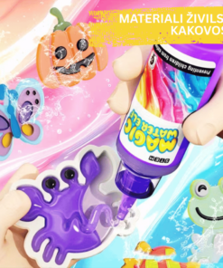 Čarobne vodne živali in perlice - Ustvarjalni 3D čarobni geli