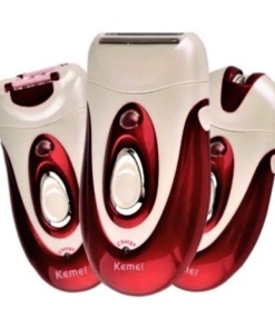 Kemei KM-1201 3-v-1 polnilni epilator