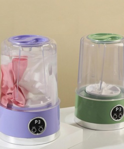 Mini prenosni pralni stroj za spodnje perilo in manjša oblačila – 1 liter