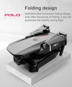 Dron E88, 4K, WiFi, zložljive roke