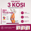 MYMI Wonder Patch Proti celulitu in maščobam (3 škatle, vsaka vsebuje 6 kosov)