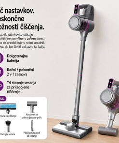 Brezžični mobilni sesalnik Luxora CleanPro™ 2 v 1