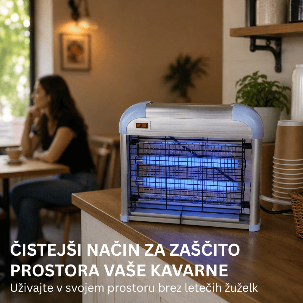 PEST KILLER 20W UV svetilka – Prenosni tihi uničevalec insektov - slika 4
