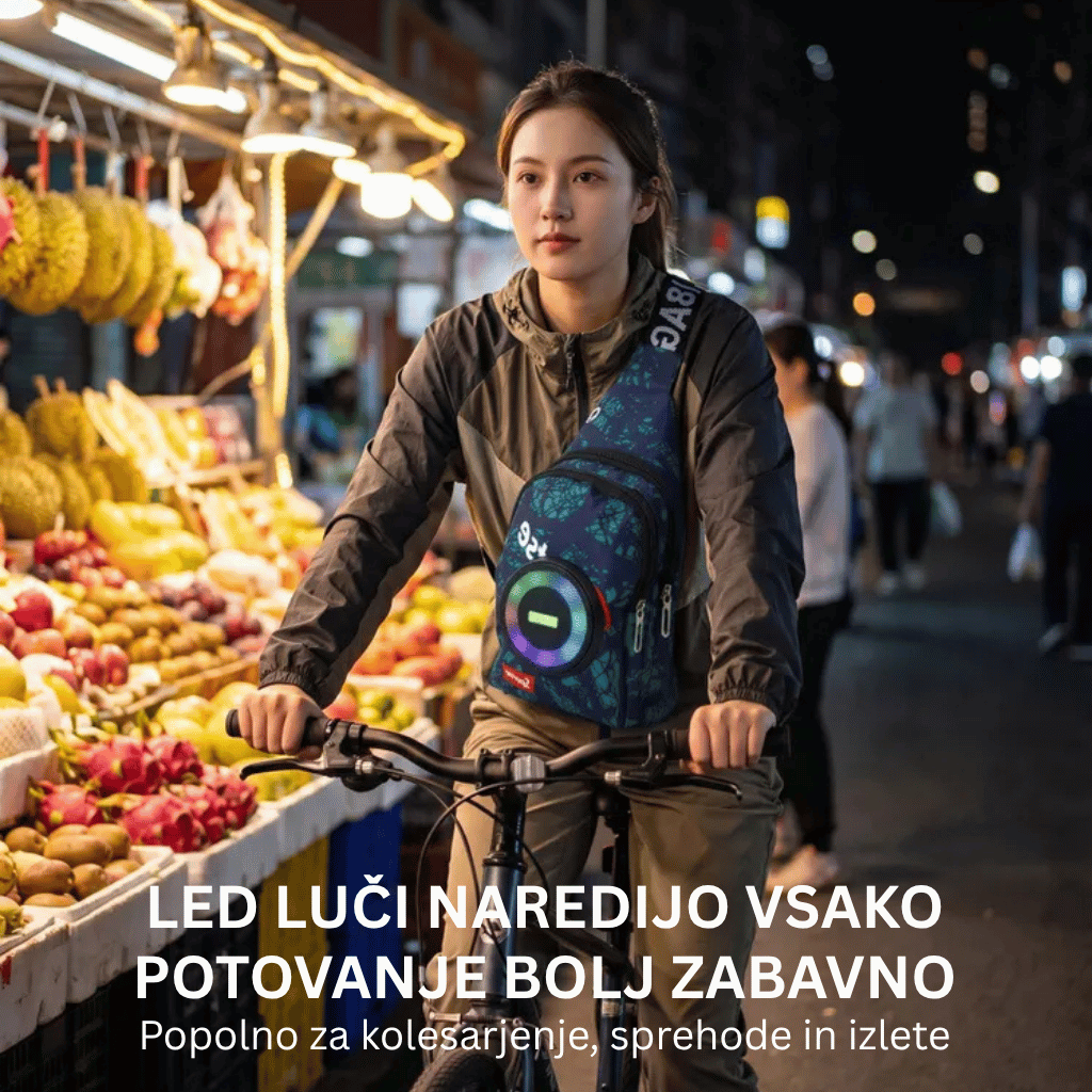 VibeCarry Pro™ Prsna torba Bluetooth zvočnik HIFI zvok - slika 7