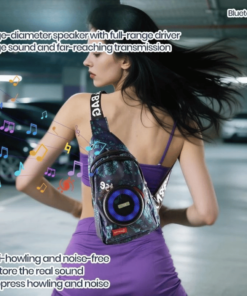 Alternative view of VibeCarry Pro™ Prsna torba Bluetooth zvočnik HIFI zvok