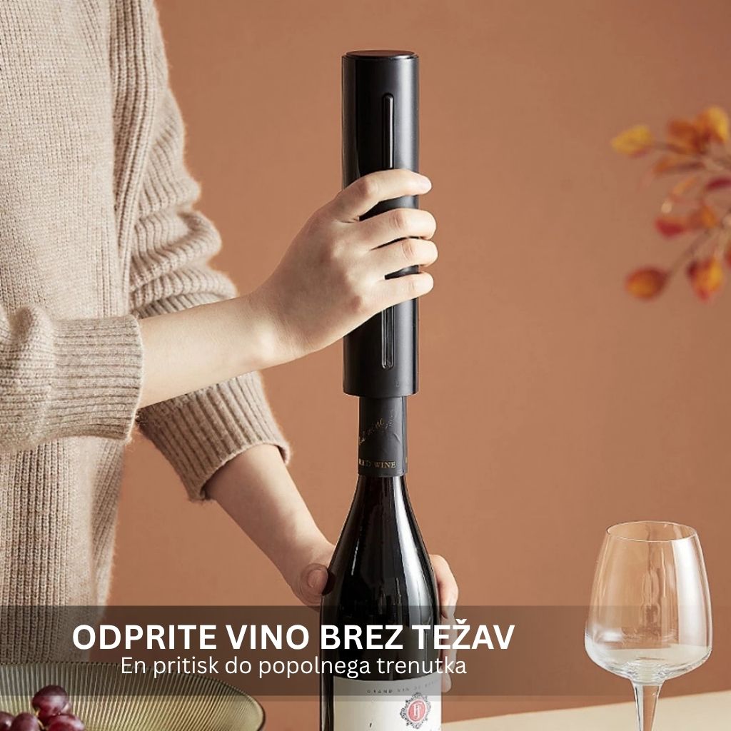 Komplet avtomatskih električnih odpiračev za vino - slika 2