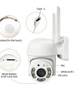 Alternative view of SecureVista™ 1080P WIFI IP kamera brezžična zunanja CCTV HD