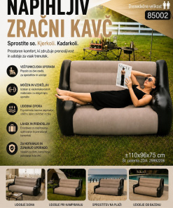 AeroLounge Prestige™ Napihljiv kavč za dvojno uporabo