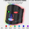 Lumière Élite™ LED maska ​​za obraz z rdečo svetlobo, 7 barv in daljinskim upravljalnikom