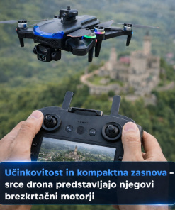 Alternative view of Zložljivi pametni dron AeroVista Elite™ XF605: 8K fotografija, stabilnost GPS-a