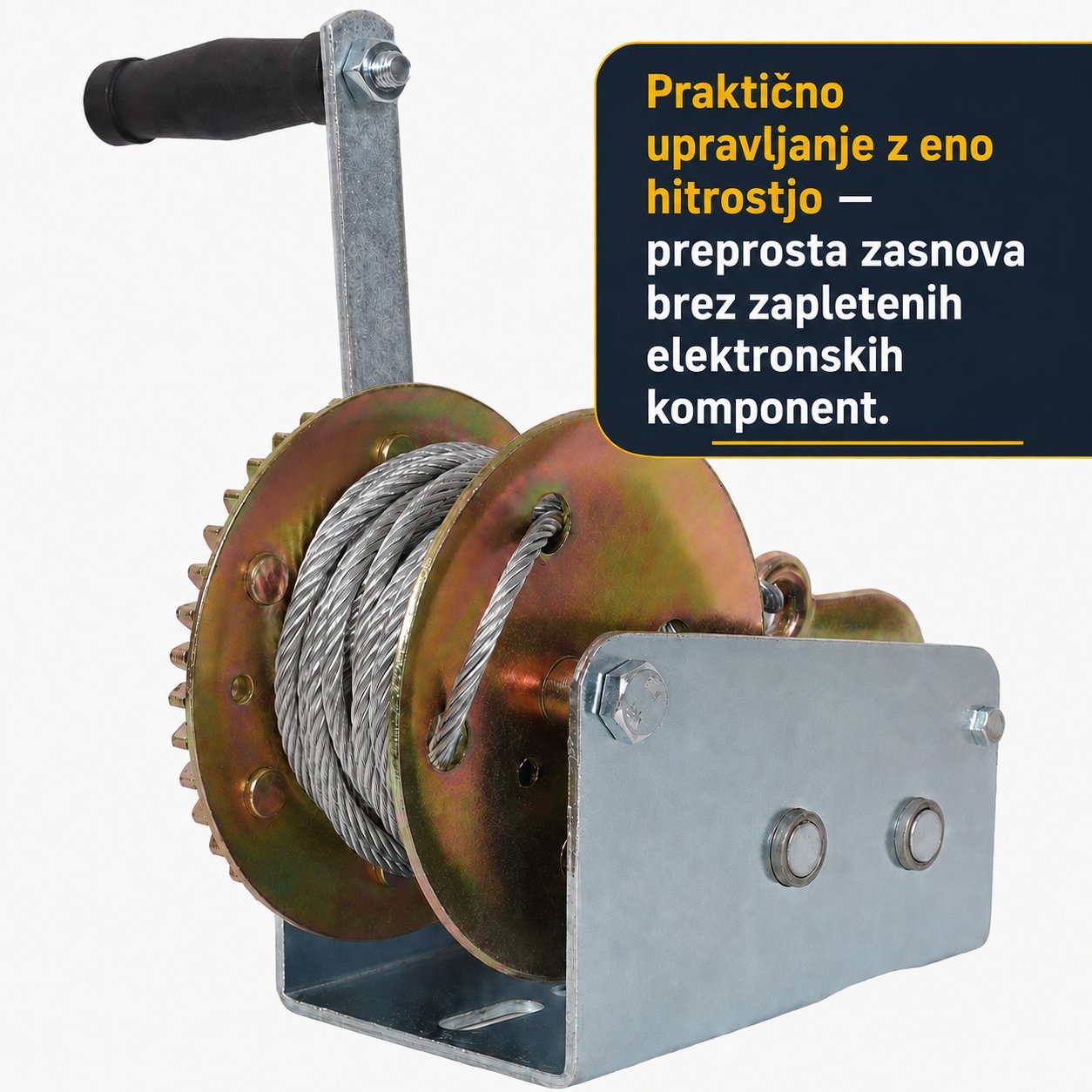 Ročni vitel TitanHaul Pro™ za dvigovanje in vlečenje težkih predmetov