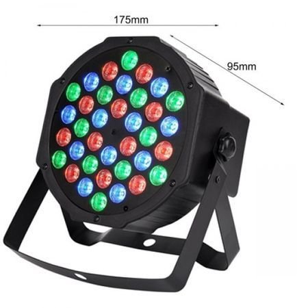 LumiVanta PartyBeam™ MINI PAR 36-LED mini luč za zabave - slika 2