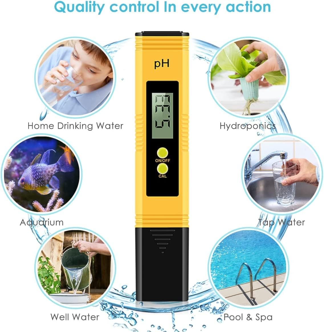 Komplet digitalnega pH-metra AquaVera Precision™ - slika 7