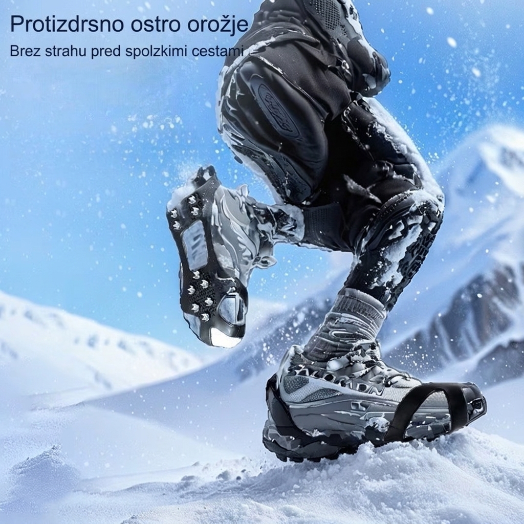 VarnoStop™ – Protizdrsne dereze za čevlje za boljši oprijem na spolzkih površinah - slika 5