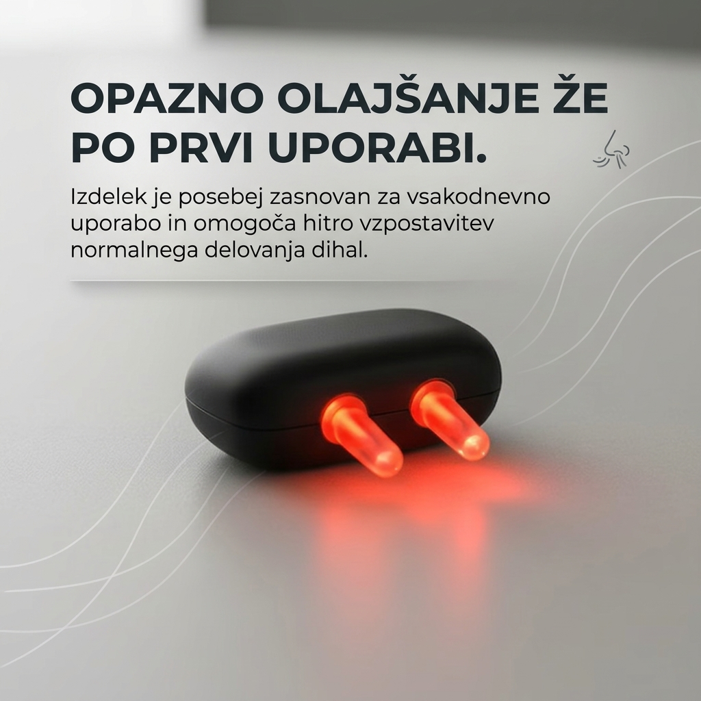 NasoRelief™ Lažje do udobnejšega dihanja