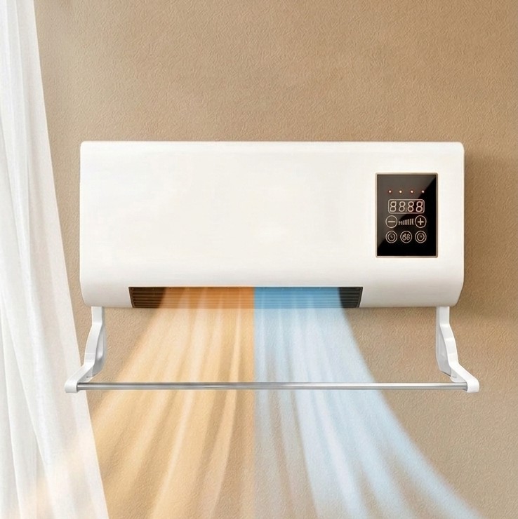 Prenosna mini klimatska naprava ThermoBreeze™ z obešalnikom za oblačila