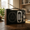 Prenosni radio RadioVibe™ EC-2008AC FM/MW/SW1-9, delovanje na električno omrežje ali baterije / 245